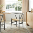 Maklaine Contemporary Woven Paper Rope Seat 29