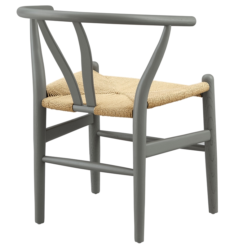 Maklaine Contemporary Woven Paper Rope Seat 29