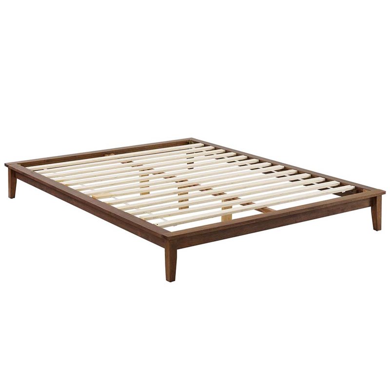 Maklaine Modern / Contemporary Full Mates Platform Bed in Cappuccino