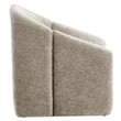 Maklaine Contemporary Dense Foam Padding Accent Chair in Khaki