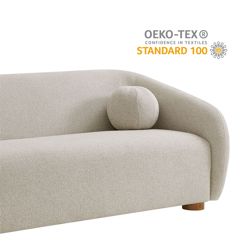 Maklaine Contemporary Upholstered 85