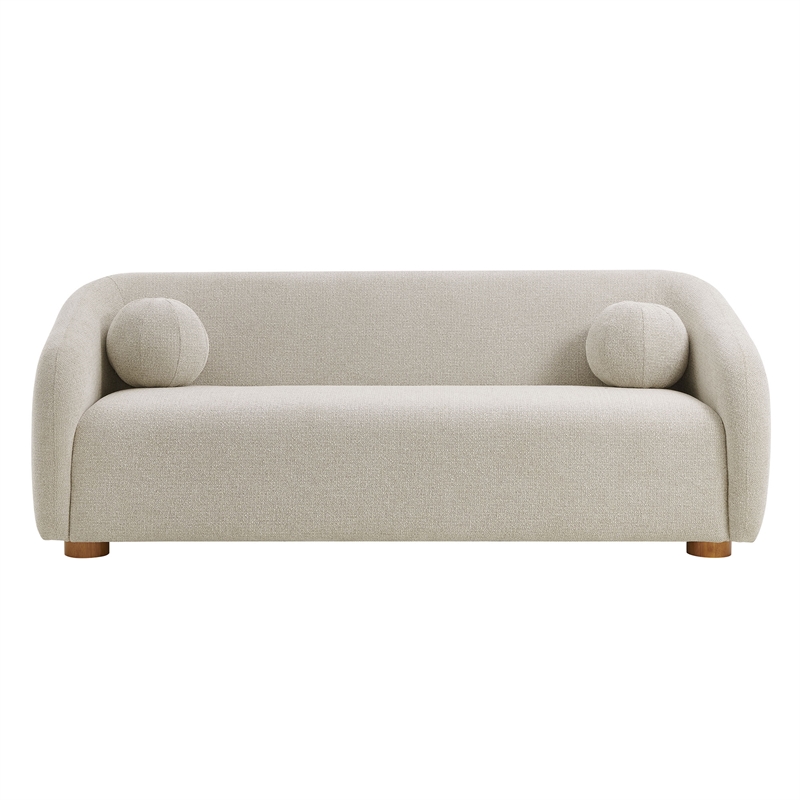 Maklaine Contemporary Upholstered 85
