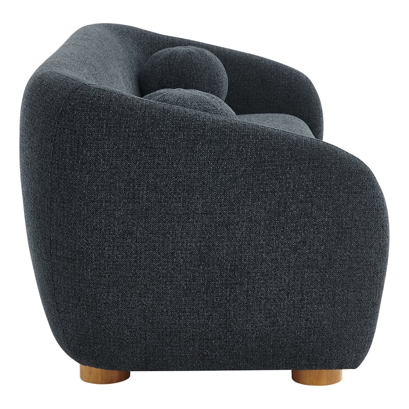 Maklaine Contemporary Upholstered 85