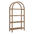 Maklaine Contemporary Pine Wood Frame 72