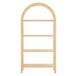 Maklaine Contemporary Pine Wood Frame 72