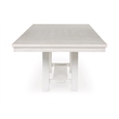Maklaine Set of 6 Dining Extension Table & Server & Upholstered Chairs