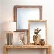 Maklaine Handmade Cement Stone Table Lamp With Linen Shade in Gray/Off White
