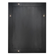Maklaine Paper and Lacquer Beveled Inkblot Wall Mirror in Indigo Blue