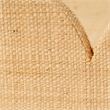 Maklaine Artisan Scalloped Natural Raffia Decorative Tray in Natural