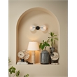 Maklaine Hand-Carved Natural Marble Decorative Sculpture on Stand