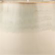 Maklaine Ombre Coastal Ceramic Table Lamp With Linen Shade in Cream