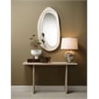 Maklaine Italian-Inspired Ceramic Table Lamp With Linen Drum Shade
