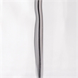 Maklaine Hammered Glass Table Lamp With Linen Shade in Clear