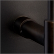Maklaine Contemporary Natural Alabaster Wall Sconce in Bronze