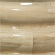 Maklaine Hand-Carved Mango Wood Table Lamp With Linen Shade in Natural