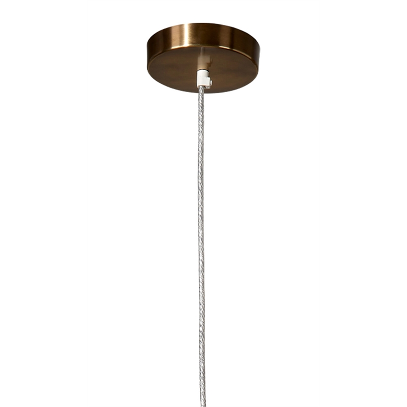 Maklaine 3-Tier Cotton Rope Pendant Chandelier in Off White Jute