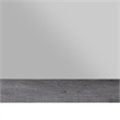 Maklaine Traditional Wooden Wall Mirror with Rustic Style in Gray