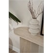 Maklaine Modern Sideboard Cabinet with Ample Storage in Travertine