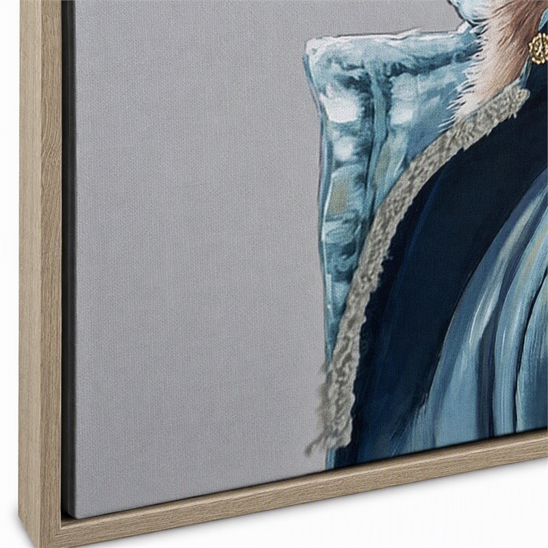 Maklaine Velvet Hare II Rabbit Wall Art 24