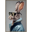 Maklaine Velvet Hare II Rabbit Wall Art 24
