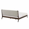 Maklaine Queen Platform Bed in Coffee Finish