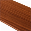 Maklaine Console Table with Bamboo Top in Copper and Charcoal Finish
