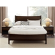 Maklaine King Bed in Solid Bamboo with Hand-Applied Coffee Finish