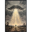 Maklaine Celestial Arrival Textured Canvas 24