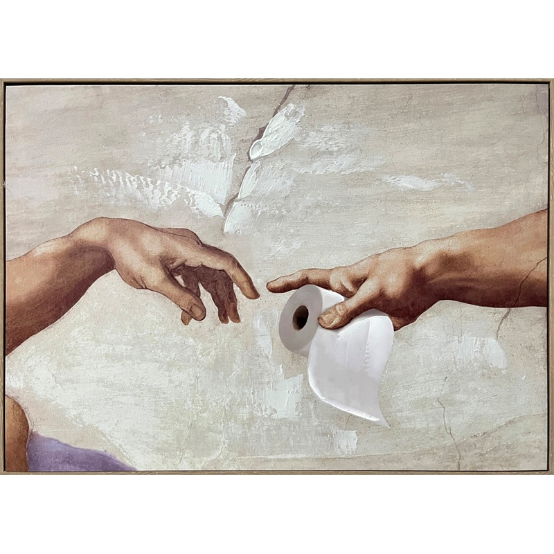 Maklaine Humorous Creation Canvas Art 28