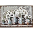 Maklaine Rustic Blossoms Study Framed Canvas 24