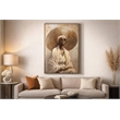 Maklaine Sunlit Muse I Hand-Embellished Canvas 48