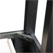 Kingfisher Lane Mission Table in Slate Black