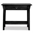 Kingfisher Lane Mission Table in Slate Black