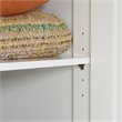 Kingfisher Lane Contemporary Engineered Wood Storage Cabinet in White
