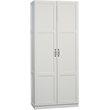 Kingfisher Lane Contemporary Engineered Wood Storage Cabinet in White