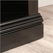 Kingfisher Lane Traditional Engineered Wood 5-Shelf Bookcase in Estate Black