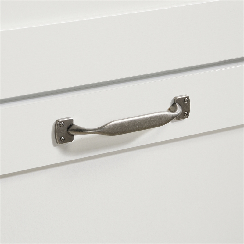 Kingfisher Lane Modern Engineered Wood Wardrobe Armoire in White