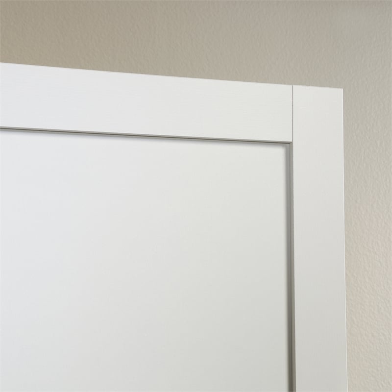 Kingfisher Lane Modern Engineered Wood Wardrobe Armoire in White