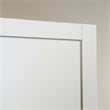 Kingfisher Lane Modern Engineered Wood Wardrobe Armoire in White