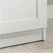 Kingfisher Lane Modern Engineered Wood Wardrobe Armoire in White