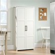 Kingfisher Lane Traditional Engineered Wood Pantry Storage Cabinet in White
