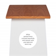 Kingfisher Lane Pine Wood Corner Nook Dining Set with Storage in White & Natural
