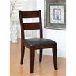 Kingfisher Lane 9-Piece Wood Extendable Dining Set in Dark Cherry
