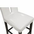 Kingfisher Lane Wood 7-Piece Counter Dining Set with LED in Black