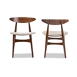 Kingfisher Lane Modern 6 Piece Wood Dining Set in Medium Brown