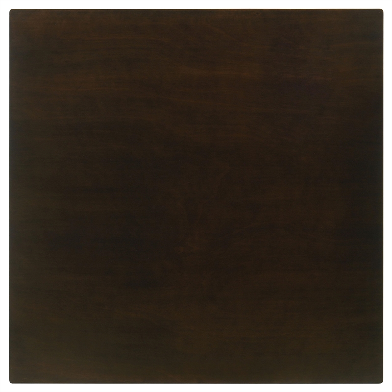 Kingfisher Lane 5-piece Wood Dining Room Set Espresso and Black