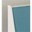Kingfisher Lane Contemporary Wood Corner Nook Dining Set in Blue