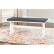 Kingfisher Lane Wood Corner Breakfast Nook Dining Set in Charcoal Gray