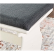 Kingfisher Lane Wood Corner Breakfast Nook Dining Set in Charcoal Gray
