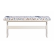 Kingfisher Lane Contemporary Wood Corner Nook Dining Set in White